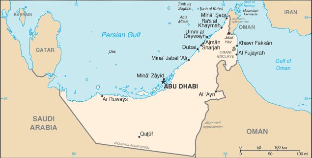 Das Island, United Arab Emirates