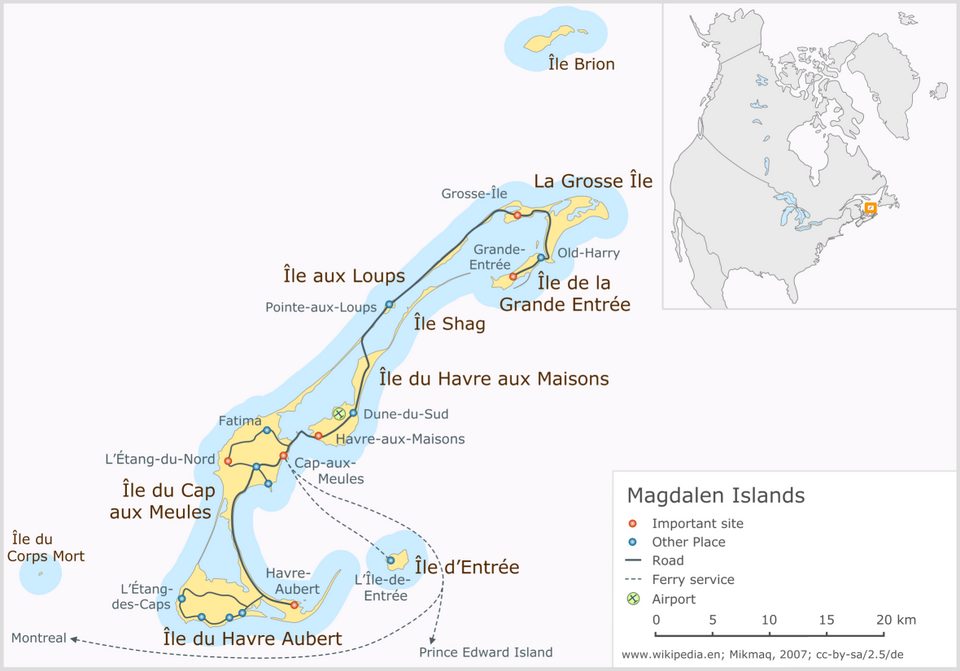Les Îles-de-la-Madeleine, QC, Canada
